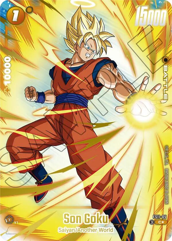 Son Goku (FS11-05) (Gold) [Starter Deck EX: The Phase of Evolution] | Total Play