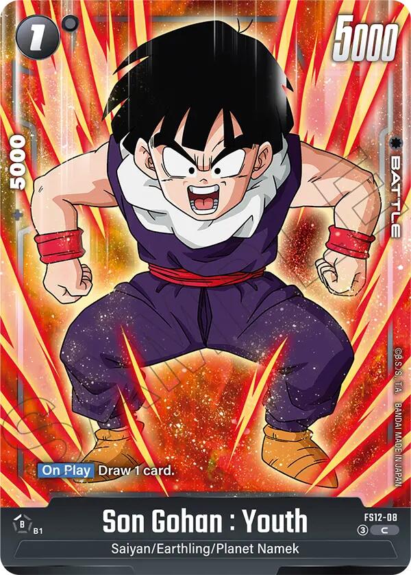 Son Gohan : Youth (FS12-08) [Starter Deck EX: The Beat of Ki] | Total Play