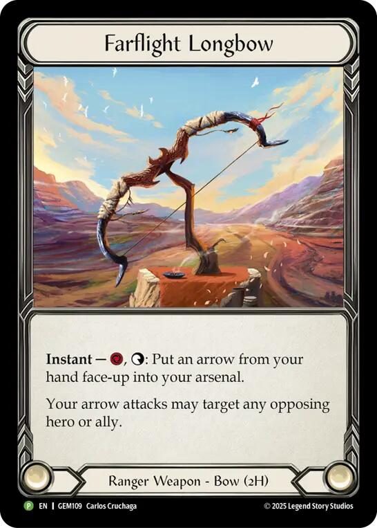 Farflight Longbow [GEM109] (GEM Pack 4)  Cold Foil | Total Play