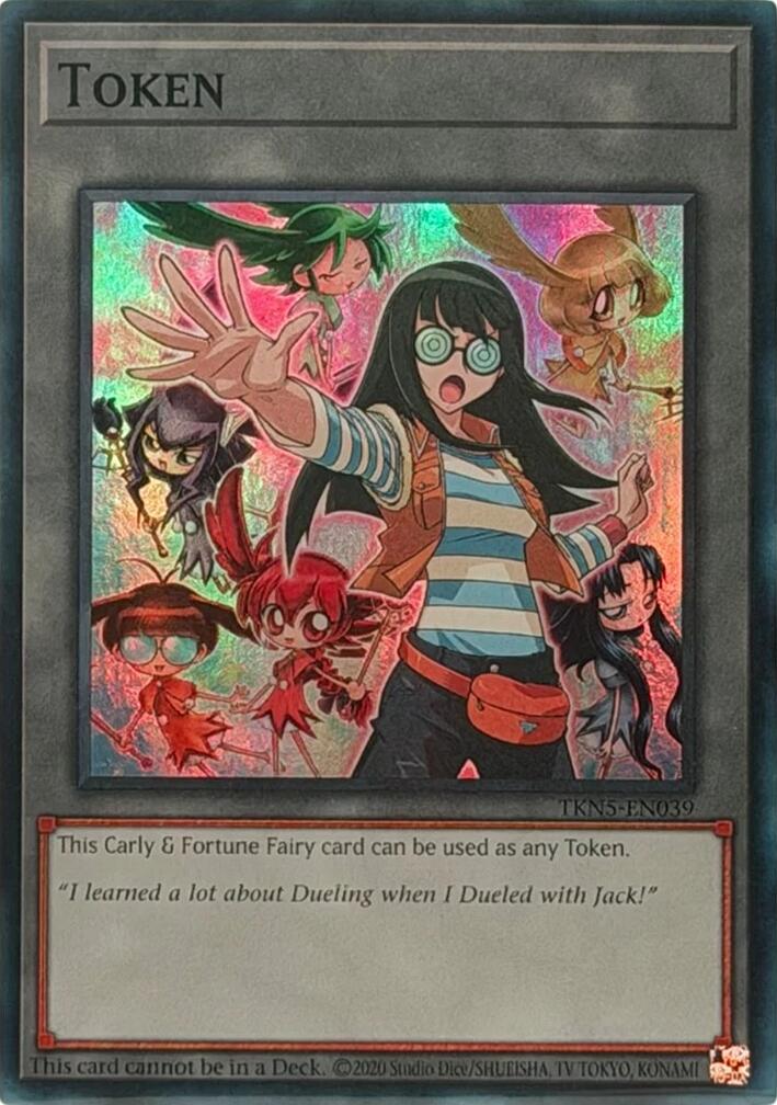 Token: Carly & Fortune Fairy [TKN5-EN039] Super Rare | Total Play