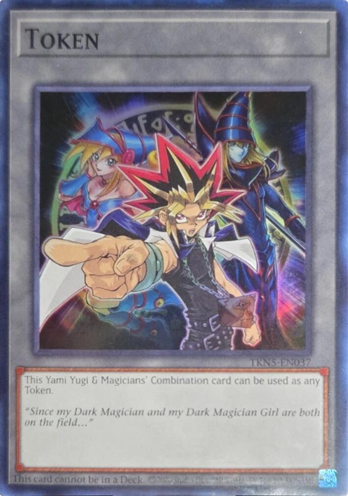 Token: Yami Yugi & Magicians Combination [TKN4-EN037] Super Rare | Total Play