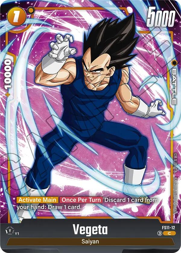 Vegeta (FS11-12) [Starter Deck EX: The Phase of Evolution] | Total Play