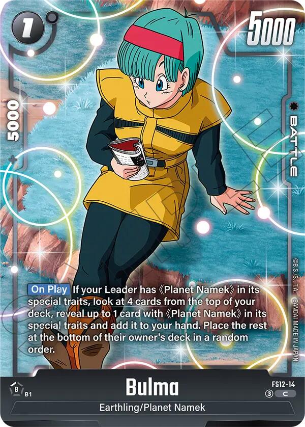 Bulma (FS12-14) [Starter Deck EX: The Beat of Ki] | Total Play
