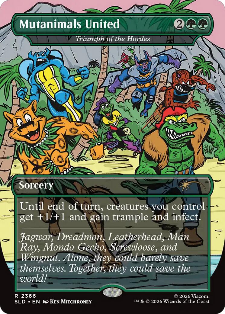 Mutanimals United - Triumph of the Hordes [Secret Lair Drop Series] | Total Play