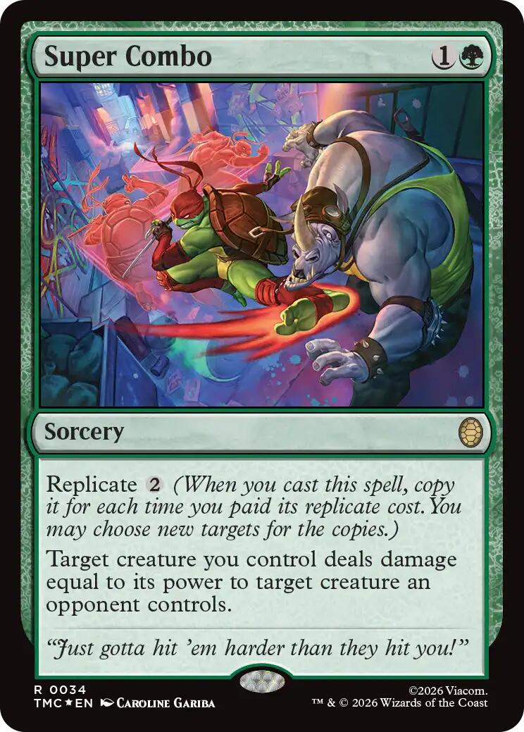 Super Combo (Surge Foil) [Teenage Mutant Ninja Turtles Commander] | Total Play