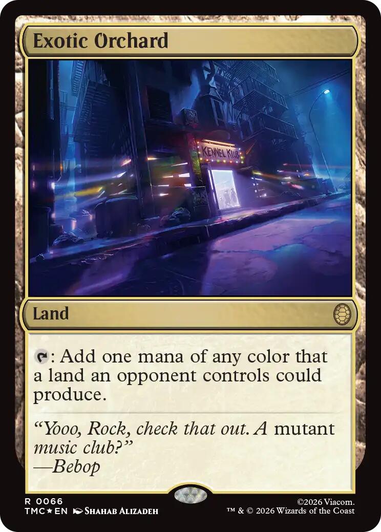 Exotic Orchard (Surge Foil) [Teenage Mutant Ninja Turtles Commander] | Total Play