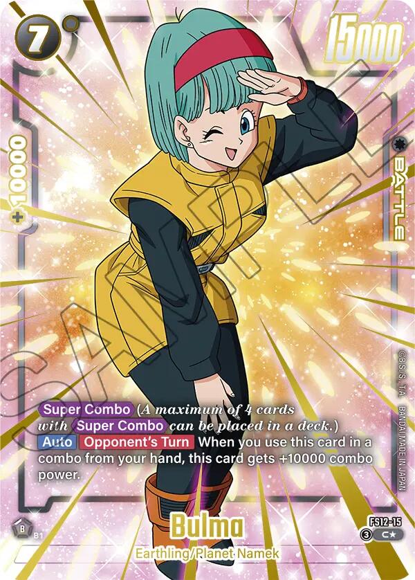 Bulma (FS12-15) (Gold) [Starter Deck EX: The Beat of Ki] | Total Play