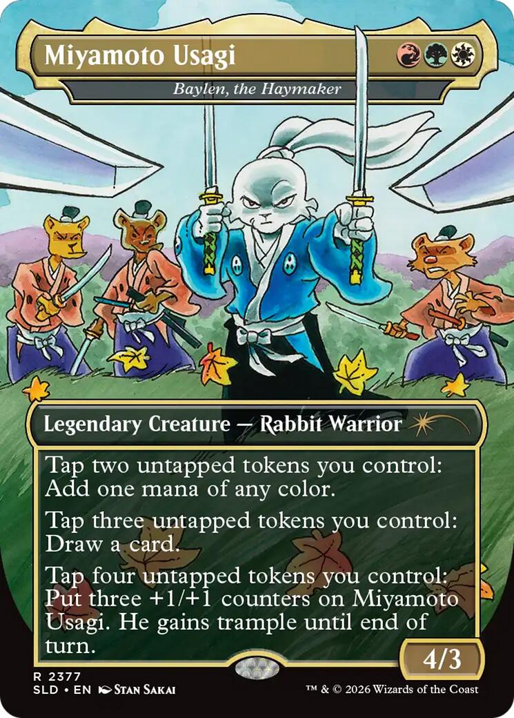 Miyamoto Usagi - Baylen, the Haymaker [Secret Lair Drop Series] | Total Play