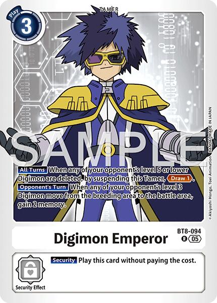 Digimon Emperor [BT8-094] (Foil Reprint) [Advanced Booster Digimon Generation] | Total Play