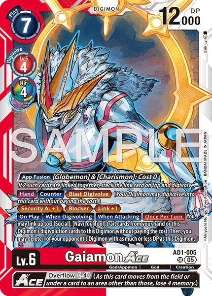 Gaiamon ACE [AD1-005] [Advanced Booster Digimon Generation] | Total Play