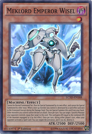 Meklord Emperor Wisel [LC5D-EN168] Super Rare | Total Play
