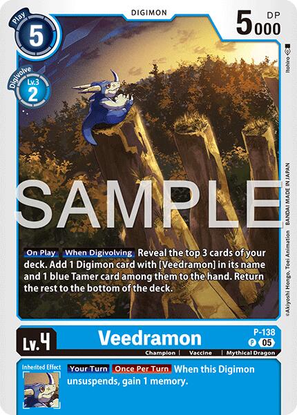 Veedramon [P-138] (Reprint) [Advanced Booster Digimon Generation] | Total Play