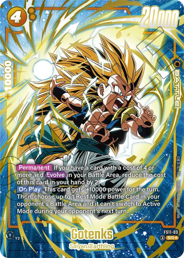 Gotenks (FS11-03) (Gold) [Starter Deck EX: The Phase of Evolution] | Total Play