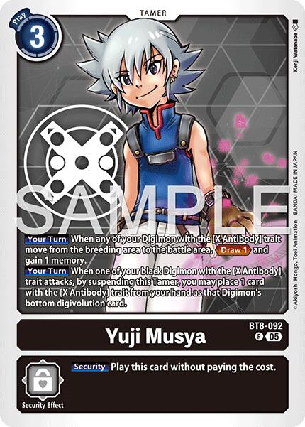 Yuji Musya [BT8-092] (Reprint) [Advanced Booster Digimon Generation] | Total Play