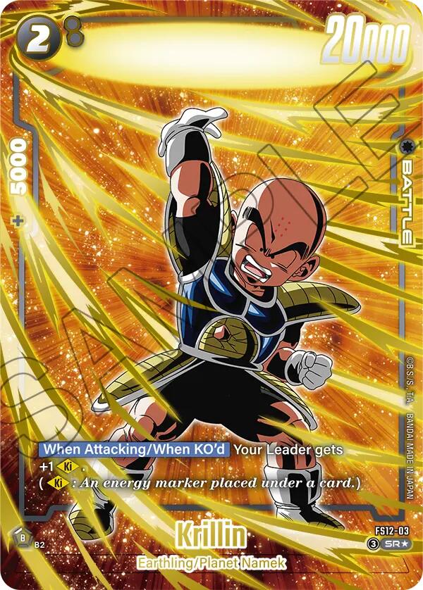 Krillin (FS12-03) (Gold) [Starter Deck EX: The Beat of Ki] | Total Play