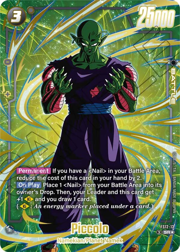 Piccolo (FS12-13) (Gold) [Starter Deck EX: The Beat of Ki] | Total Play
