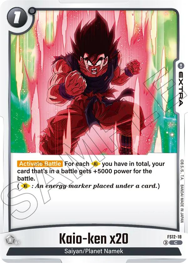 Kaio-ken x20 [Starter Deck EX: The Beat of Ki] | Total Play