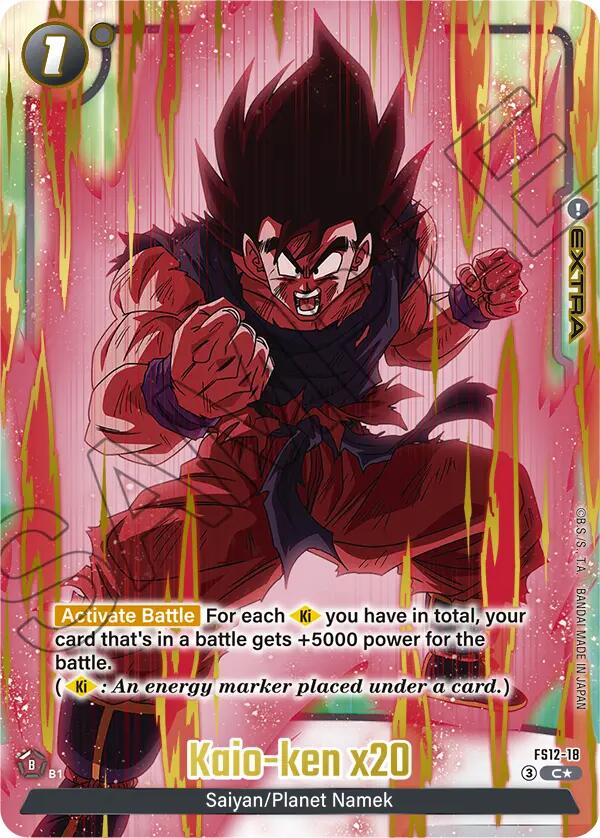 Kaio-ken x20 (Gold) [Starter Deck EX: The Beat of Ki] | Total Play