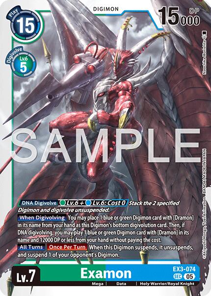 Examon [EX3-074] (Reprint) [Advanced Booster Digimon Generation] | Total Play
