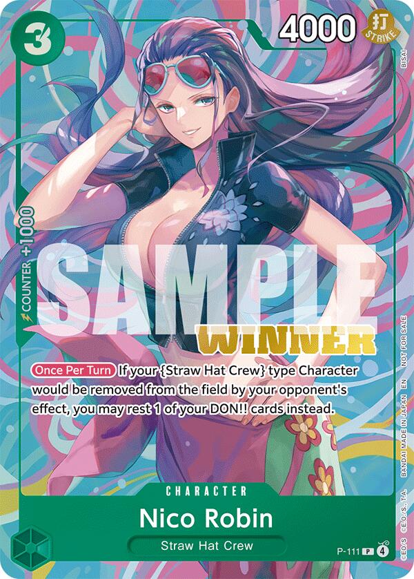 Nico Robin (Heroines Battle Winner Pack) [One Piece Promotion Cards] | Total Play