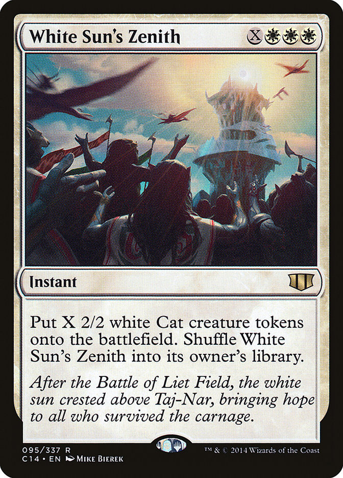 White Sun's Zenith [Commander 2014] | Total Play