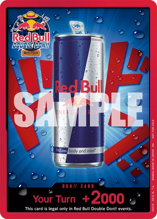 DON!! Card (Red Bull Double Don!!) [One Piece Promotion Cards] | Total Play