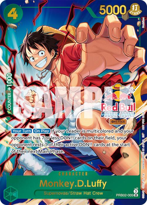 Monkey.D.Luffy (Red Bull Double Don!!) (Winner) [One Piece Promotion Cards] | Total Play