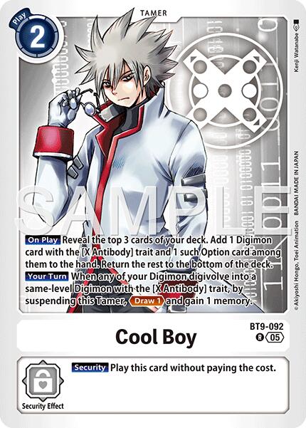 Cool Boy [BT9-092] (Reprint) [Advanced Booster Digimon Generation] | Total Play