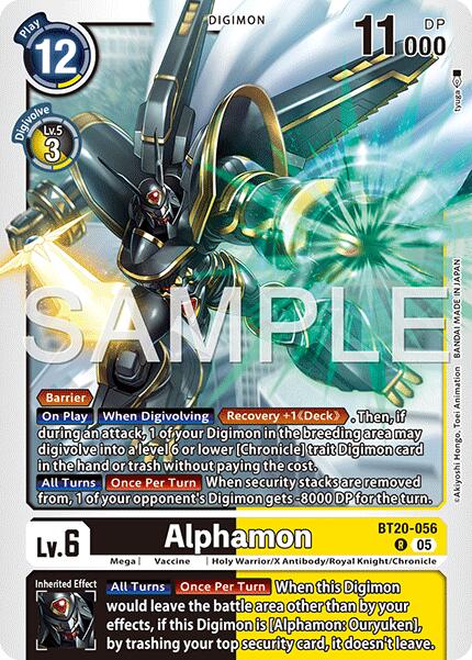 Alphamon [BT20-056] (Reprint) [Advanced Booster Digimon Generation] | Total Play
