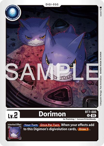 Dorimon [BT7-005] (Reprint) [Advanced Booster Digimon Generation] | Total Play