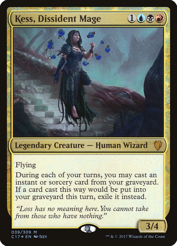 Kess, Dissident Mage [Commander 2017] | Total Play