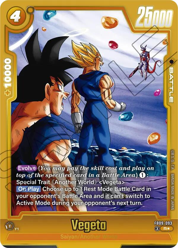 Vegeta (FB09-093) (Alternate Art) [Dual Evolution] | Total Play