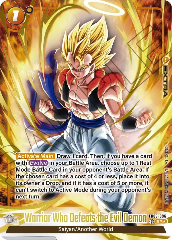 Warrior Who Defeats the Evil Demon (Alternate Art) [Dual Evolution] | Total Play