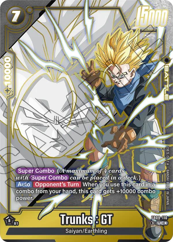 Trunks : GT (FB09-110) (Alternate Art) [Dual Evolution] | Total Play