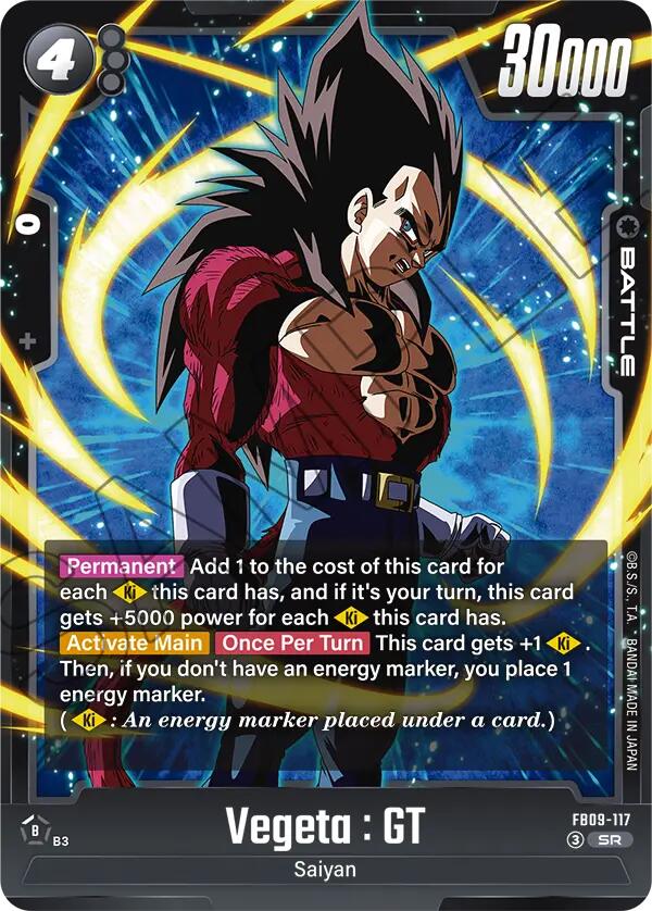 Vegeta : GT (FB09-117) [Dual Evolution] | Total Play