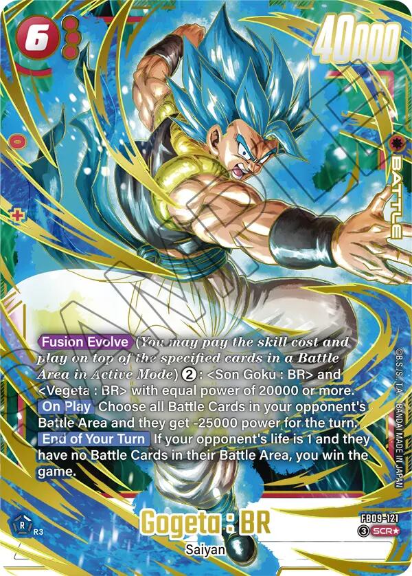 Gogeta : BR (FB09-121) (Alternate Art) [Dual Evolution] | Total Play