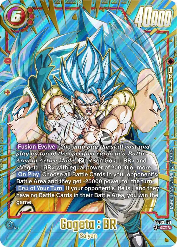 Gogeta : BR (FB09-121) (Super Alternate Art) [Dual Evolution] | Total Play