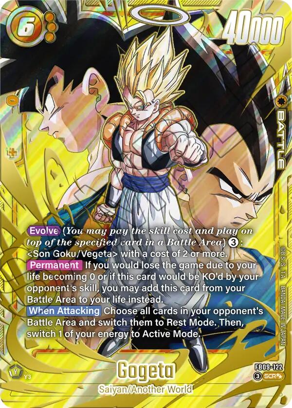 Gogeta (Super Alternate Art) [Dual Evolution] | Total Play