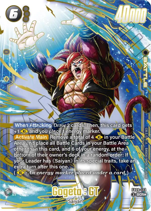 Gogeta : GT (FB09-123) (Alternate Art) [Dual Evolution] | Total Play