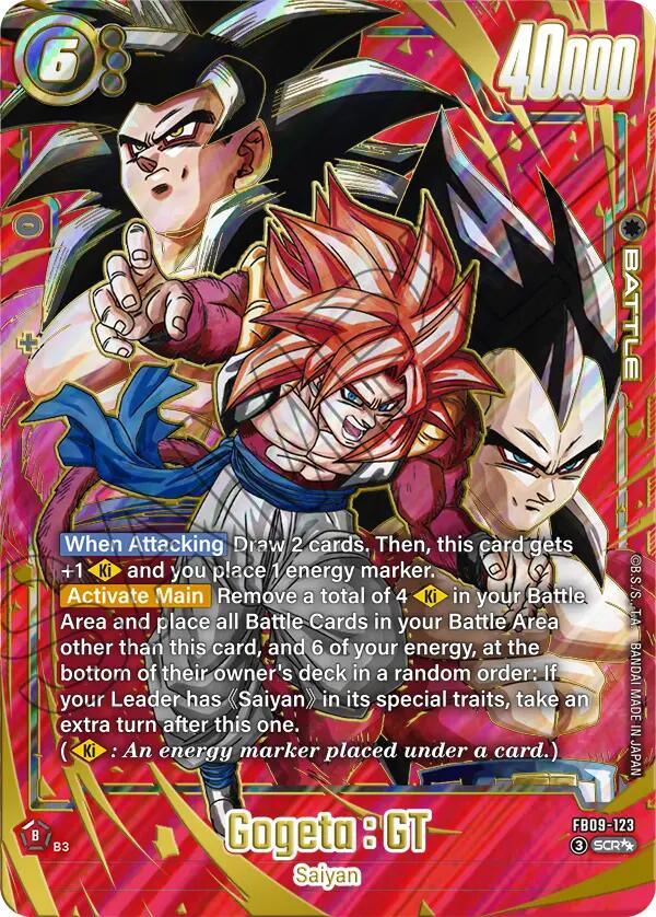 Gogeta : GT (FB09-123) (Super Alternate Art) [Dual Evolution] | Total Play