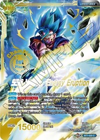 Son Goku & Vegeta // SSB Vegito, Energy Eruption (Championship Final 2019) (1st Place) (BT7-025_PR) [Tournament Promotion Cards] | Total Play