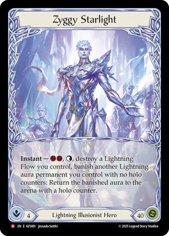 Zyggy Starlight [AZS001] (Armory Deck: Zyggy)  Rainbow Foil | Total Play