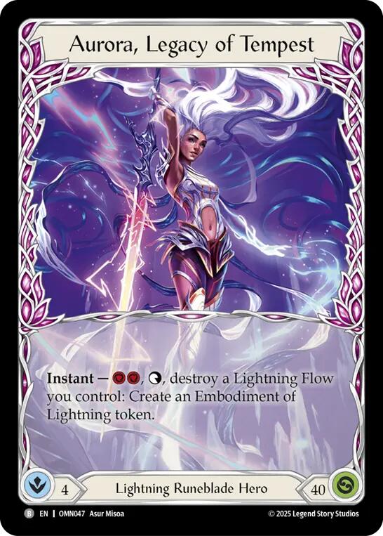 Aurora, Legacy of the Tempest [OMN047] (Omens of the Third Age) | Total Play