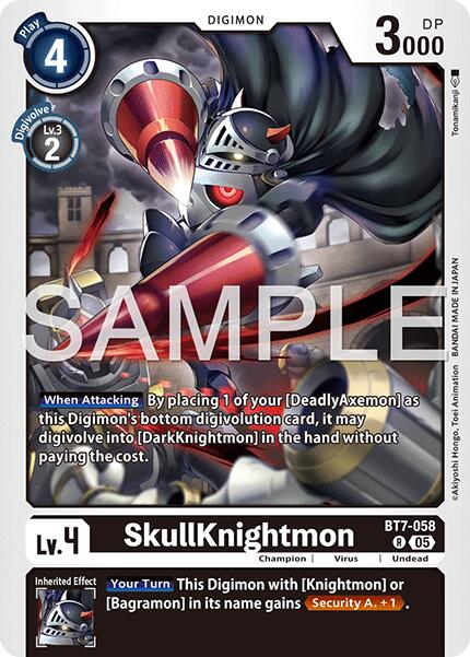 SkullKnightmon [BT7-058] (Reprint) [Advanced Booster Digimon Generation] | Total Play