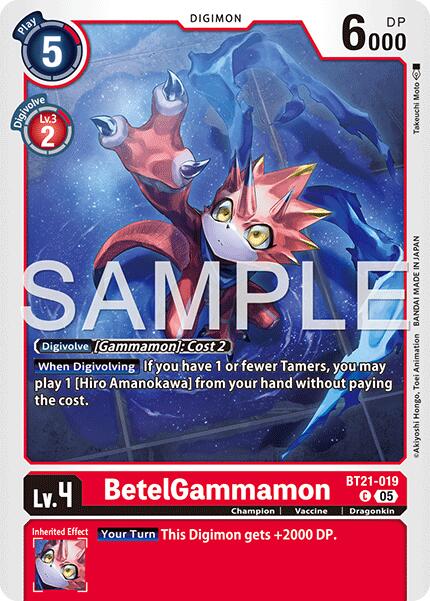 BetelGammamon [BT21-019] (Reprint) [Advanced Booster Digimon Generation] | Total Play