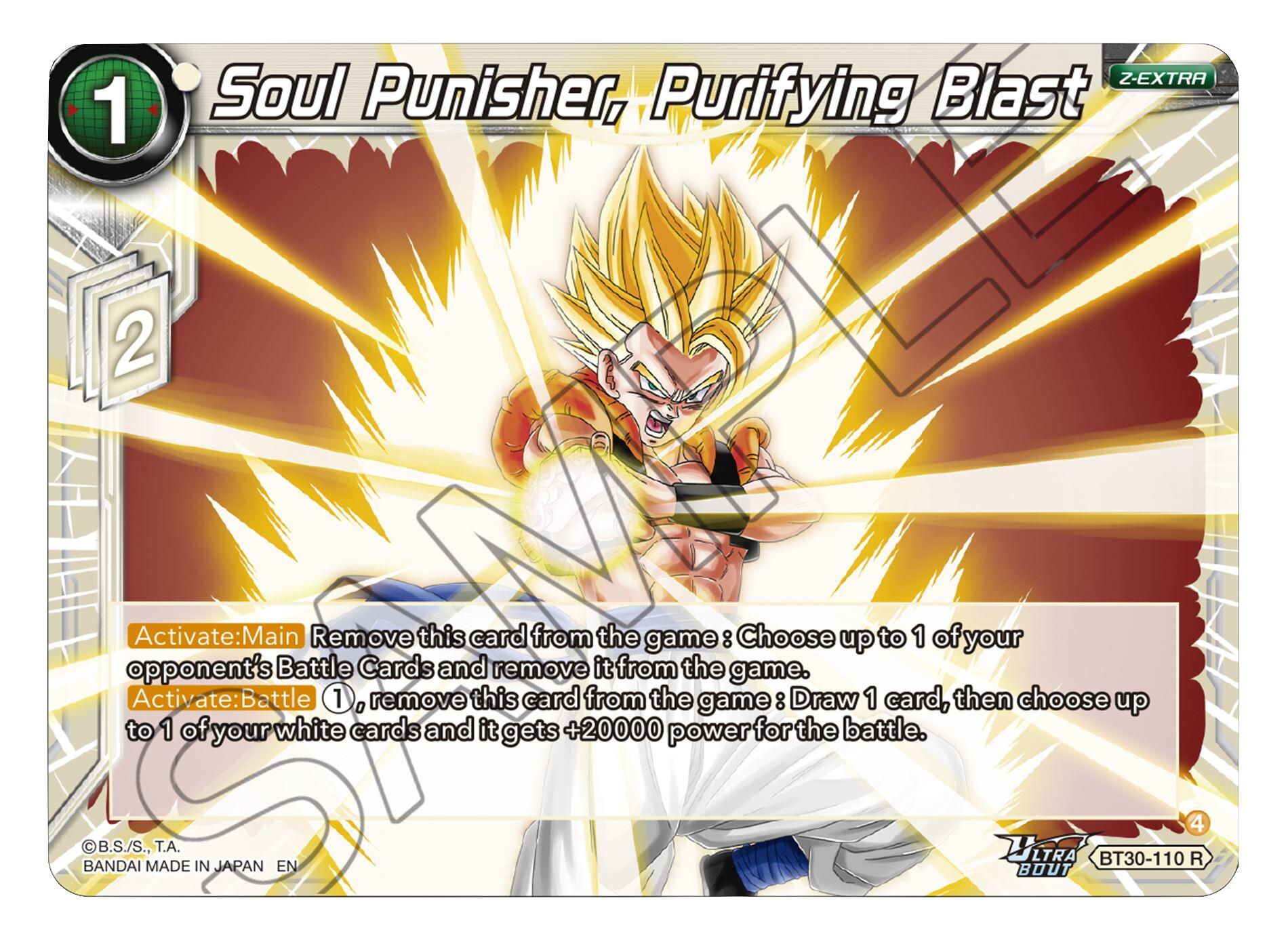 Soul Punisher, Purifying Blast (BT30-110) [Three Glorious Fighters] | Total Play