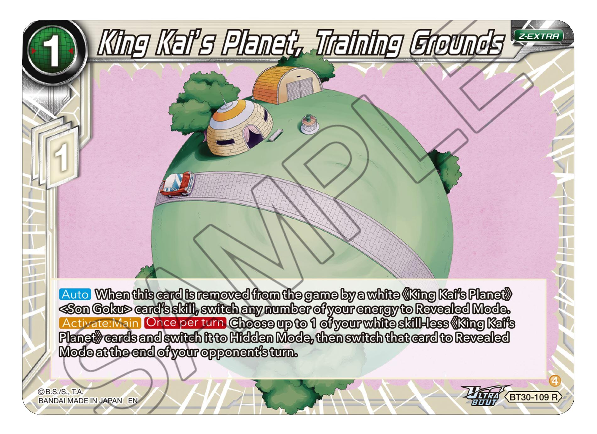 King Kai's Planet, Training Grounds (BT30-109) [Three Glorious Fighters] | Total Play
