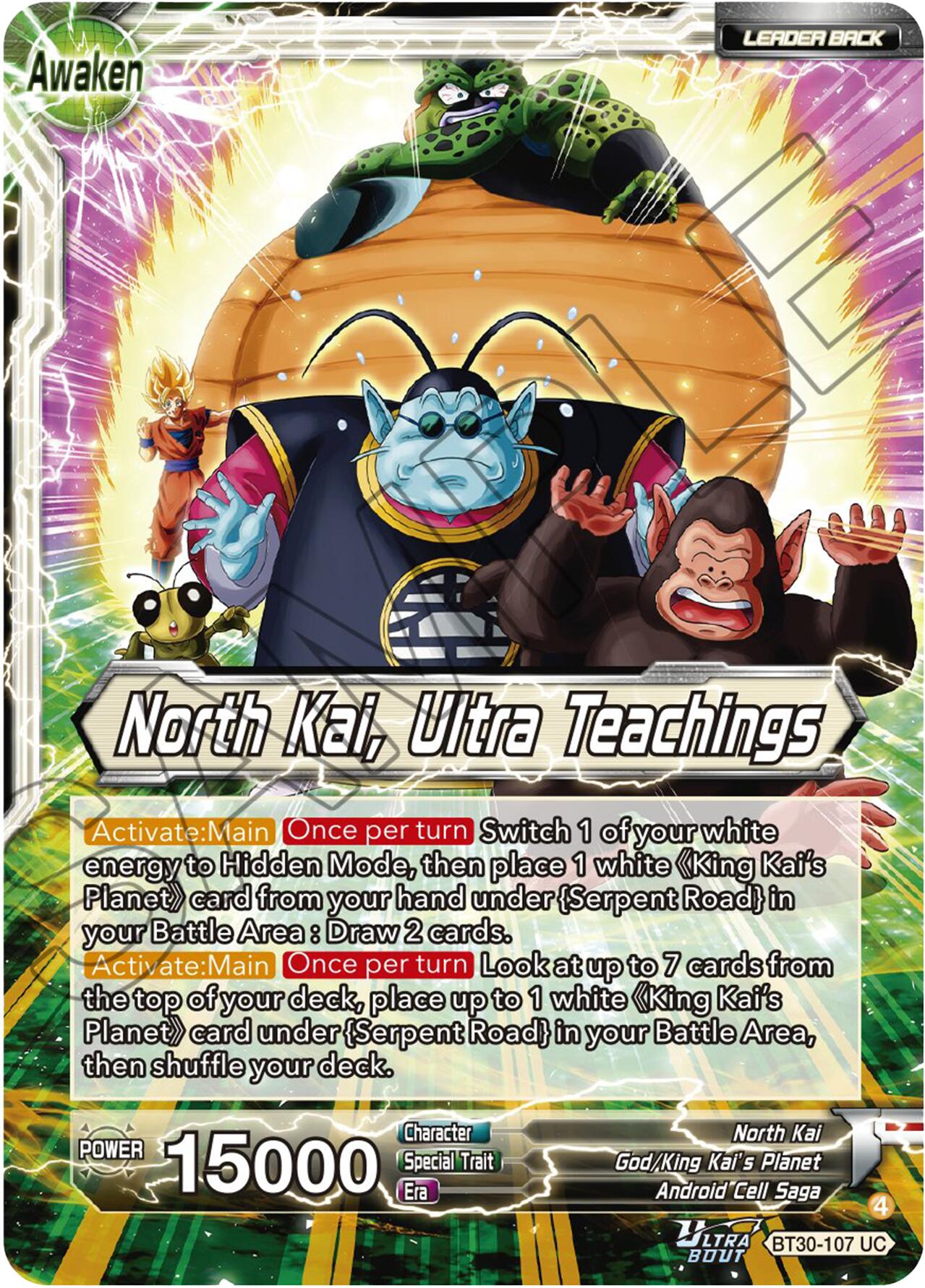 North Kai // North Kai, Ultra Teachings (BT30-107) [Three Glorious Fighters] | Total Play