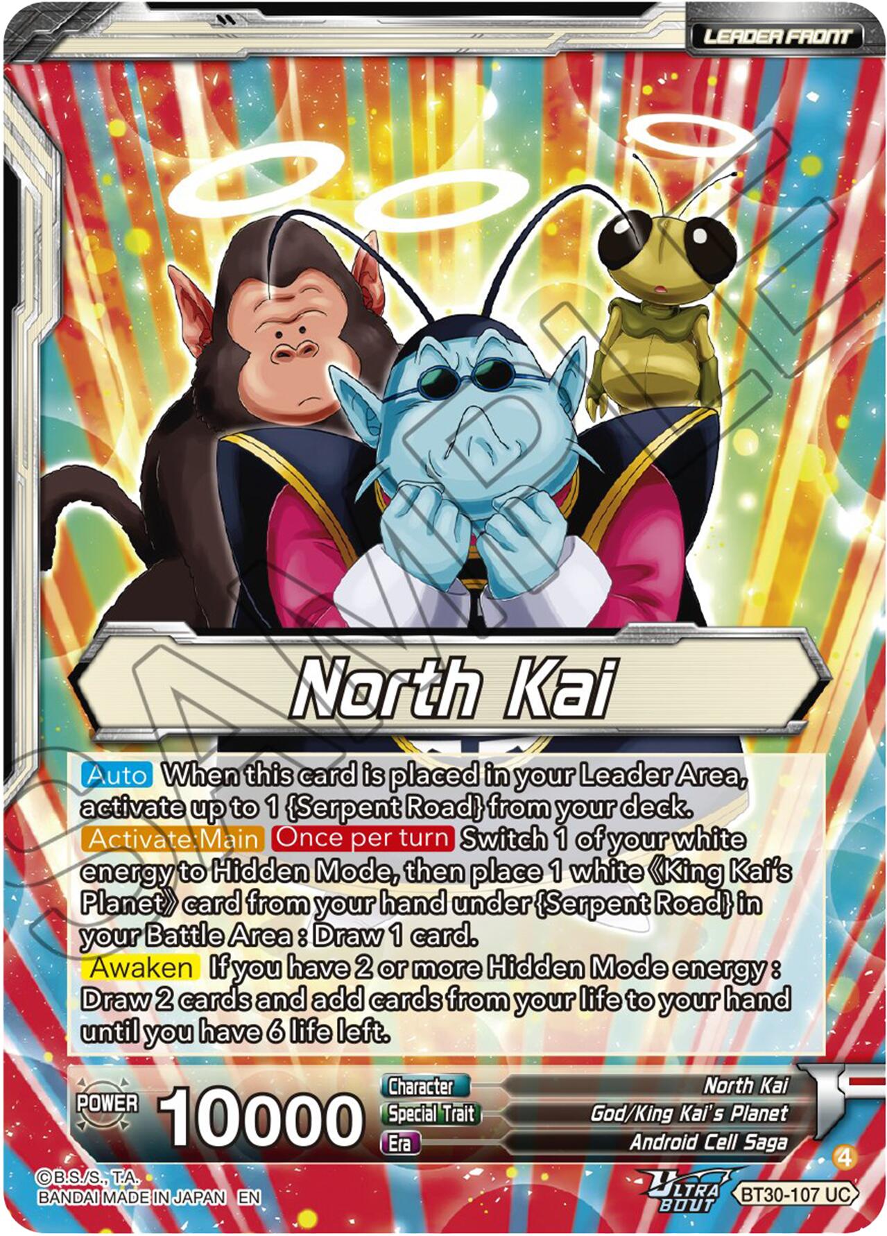 North Kai // North Kai, Ultra Teachings (BT30-107) [Three Glorious Fighters] | Total Play