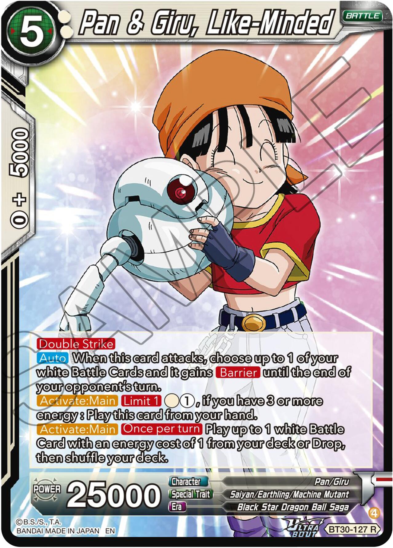 Pan & Giru, Like-Minded (BT30-127) [Three Glorious Fighters] | Total Play